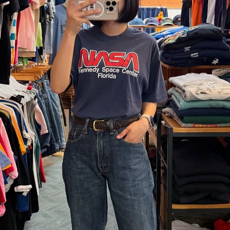80s USA製 NASAロゴTシャツ