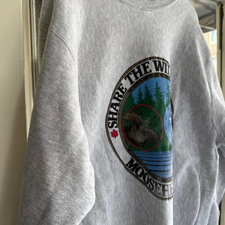90's MOOSEHEAD BEER スウェット L