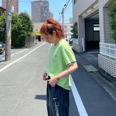 POLO リブラインTシャツ