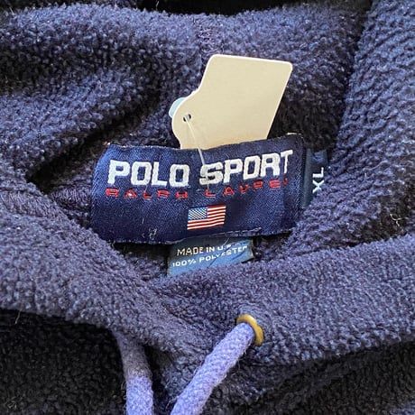 USA製PORO SPORTフリースパーカー