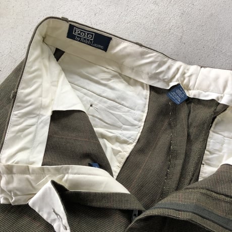 Polo by Ralph Lauren ウールパンツW35×L30