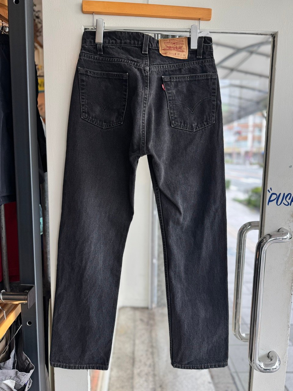 90's USA製 Levi's505 W30×L30 ブラック | CUSTOM FEVER