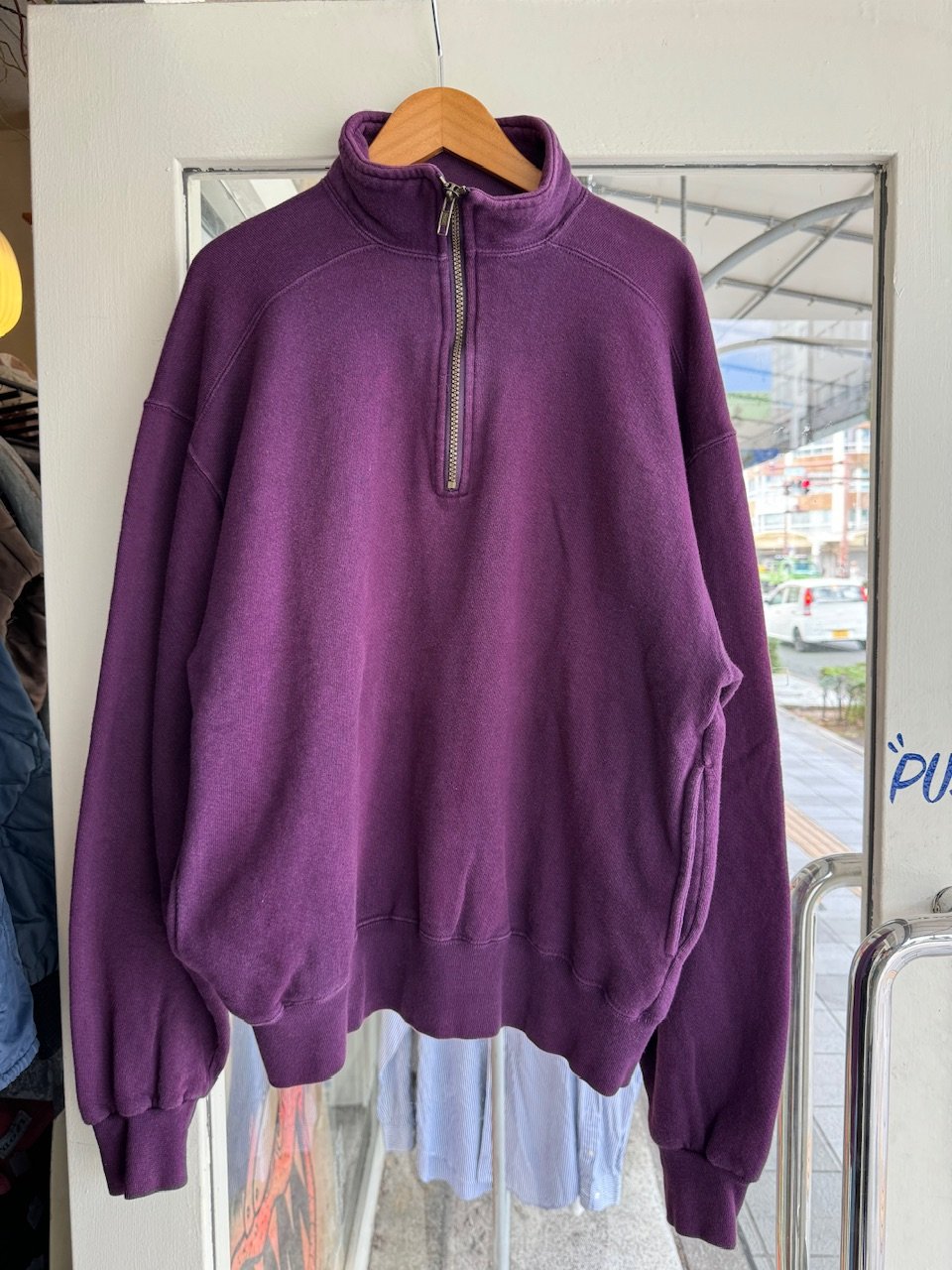 USA製 L.L.Bean × RUSSELL ハーフジップスウェット | CUSTOM FEVER USA製 L.L.Bean × RUSSELL ハーフジップスウェット | CUSTOM FEVER
