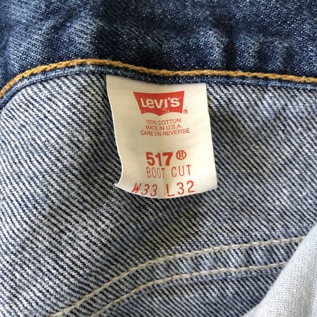 USA製90年代Levi's 517 W33×L32