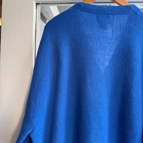 80年代 LACOSTE アクリルカーディガン XL