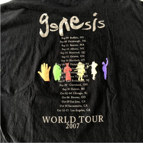 genesis バンドTシャツ  XL