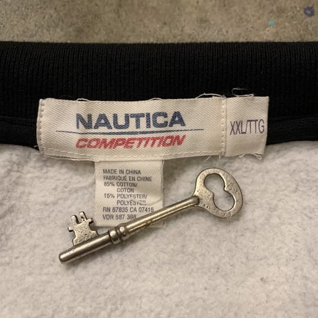 NAUTICAハーフジップスウェット