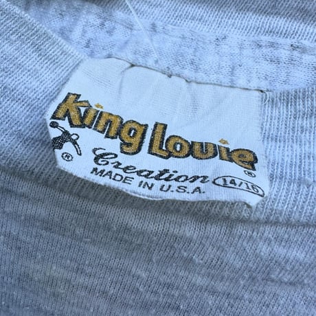 〜80’s USA製KIMG LOUIE Tシャツ