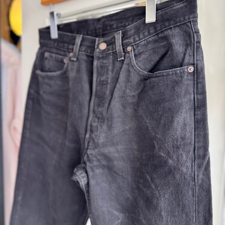 90'sUSA製 Levi's501  W33 ブラック