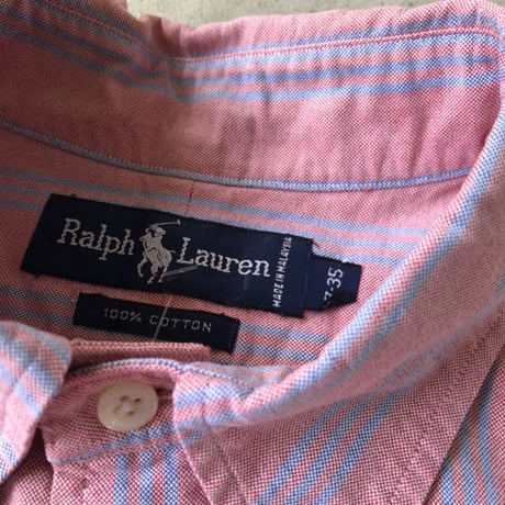 RALPH LAUREN ストライプシャツ