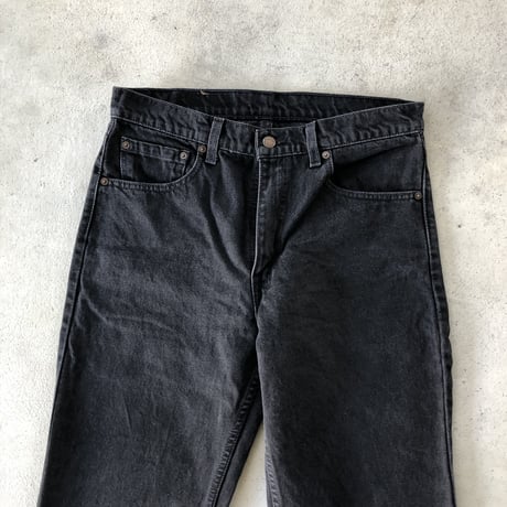 カナダ製 Levi's512 ブラック  W34