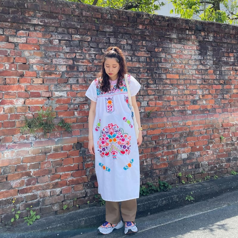 TUCANETEE  メキシカン刺繍ワンピース TUCANETEE メキシカン刺繍ワンピース メキシカン刺繍ワンピース