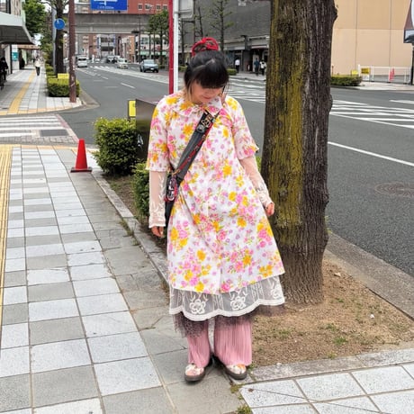 Smart Time 花柄ワンピース