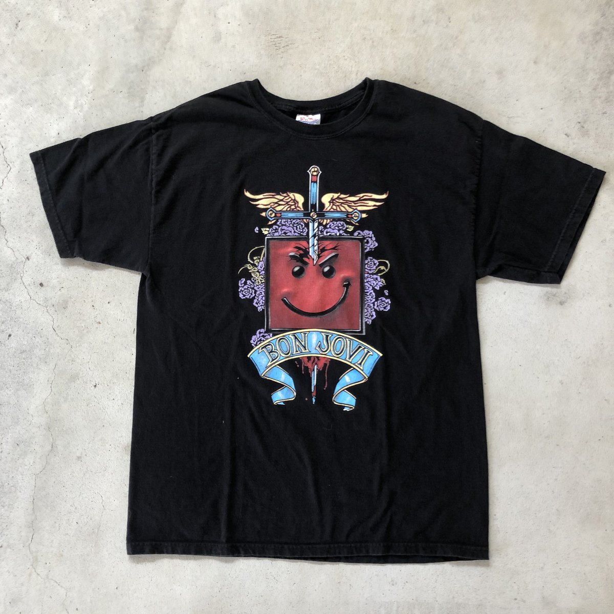 BON JOVIアメリカンフットボール シャツ BON JOVIアメリカンフットボール シャツ