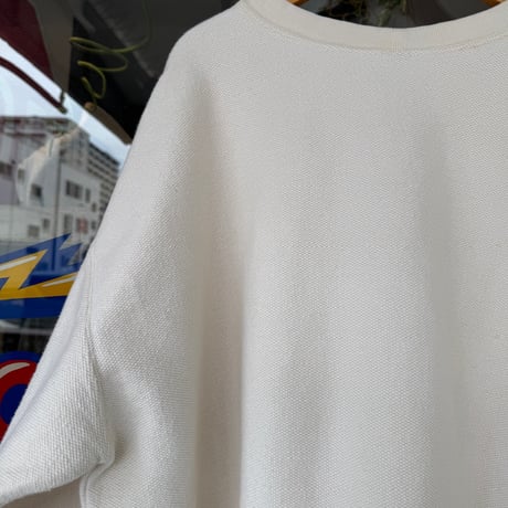 USA製 LANDS' END 鹿の子クルーネックスウェット