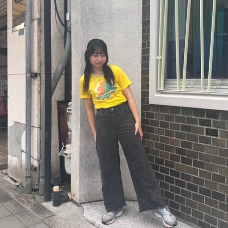 AHA シングルステッチ両面プリントTシャツ