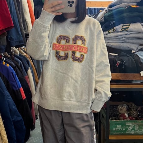 90s USA製 ワッペンスウェット