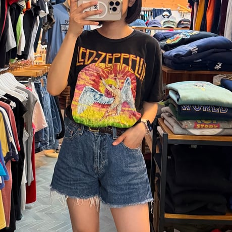 Led Zeppelin カラープリントTシャツ