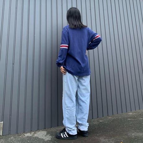 TOMMY袖ラインラガーシャツ