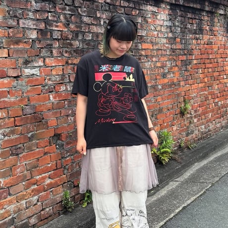 ミッキー チャイニーズTシャツ