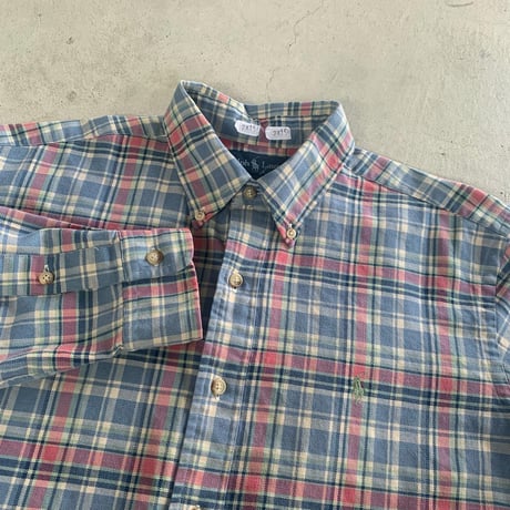 POLO Ralph Lauren春色チェックシャツ