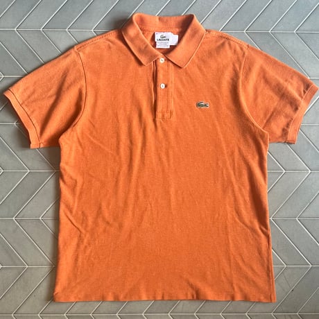 LACOSTE 鹿の子編みポロシャツ