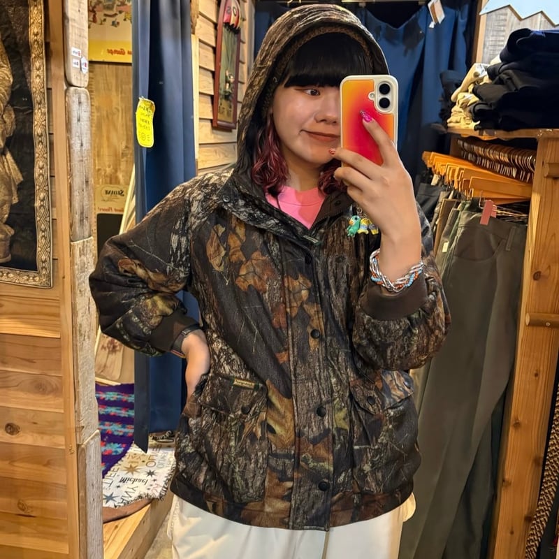 Remington リアルツリー柄中綿入りアクティブジャケット | CUSTOM FEVER