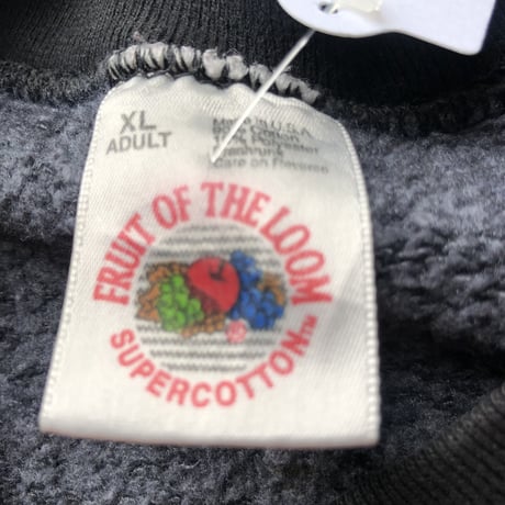90's USA製 FRUIT OF THE LOOM プリントスウェット XL