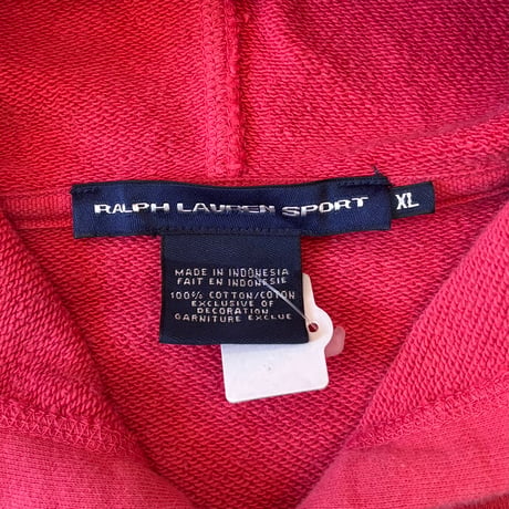 RALPH LAUREN SPORT ジップパーカー