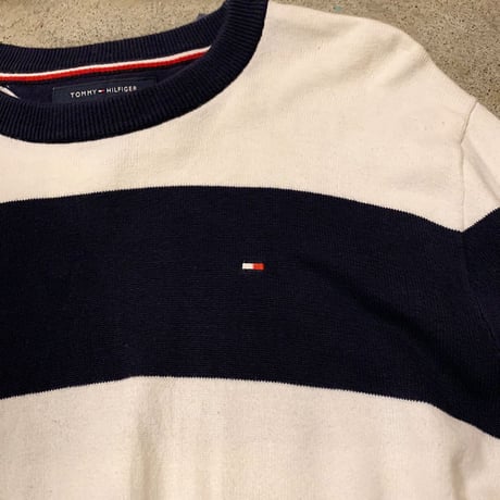 TOMMY HILFIGER薄手コットンニット