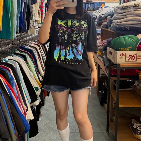 KISS 地獄の軍団 プリントTシャツ