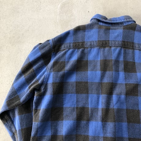 90's〜NORTHWEST TERRITORY   青×黒ブロックチェック