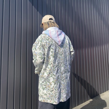 Eddie Bauer花柄カバーオール