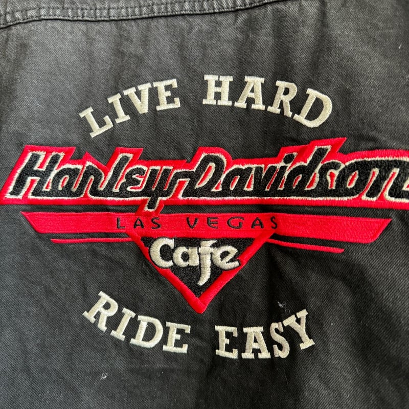 HARLEY DAVIDSON デニムジャケット XL | CUSTOM FEVER