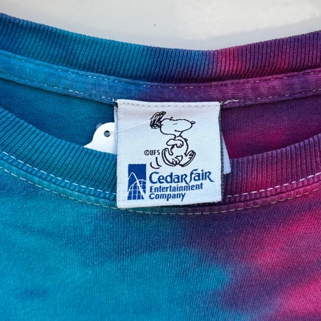 SNOOPY KINGS DOMINION タイダイTシャツ