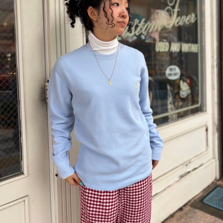 POLO ワンポイントサーマルロンT