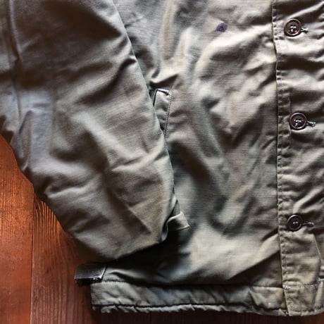 Military US.NAVY デッキジャケットA-2