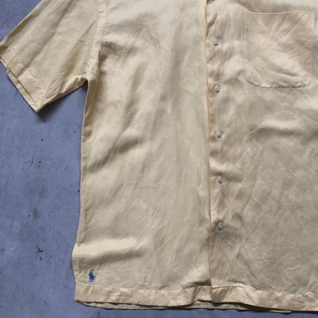 Ralph Lauren 半袖無地シャツ 〝CALDWELL〟M