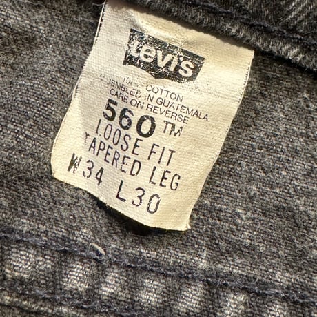 90's Levi's560 W34×L30