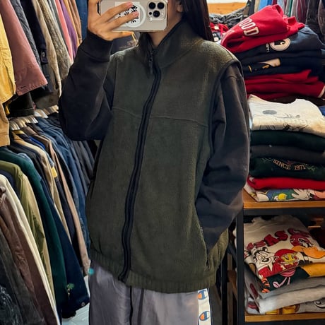 Eddie Bauer フリースベスト
