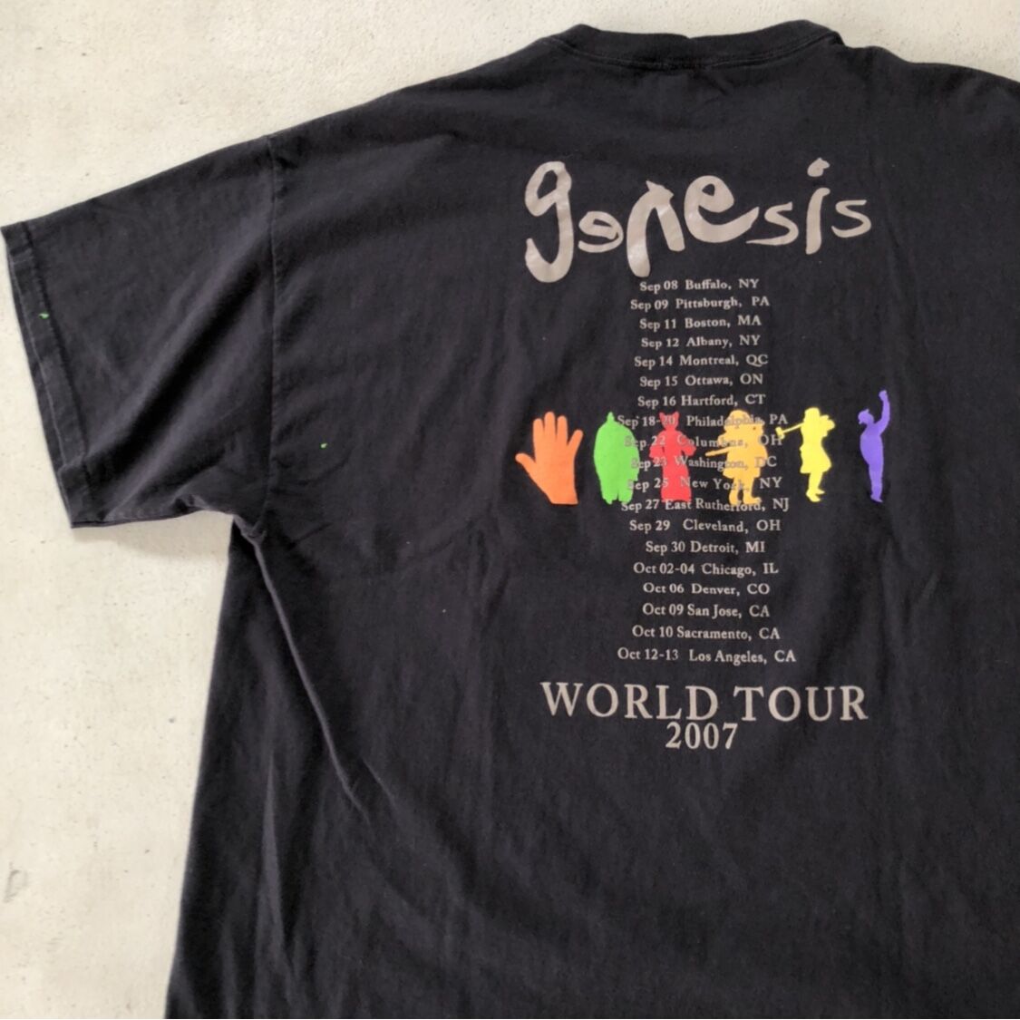 genesis バンドTシャツ XL | CUSTOM FEVER