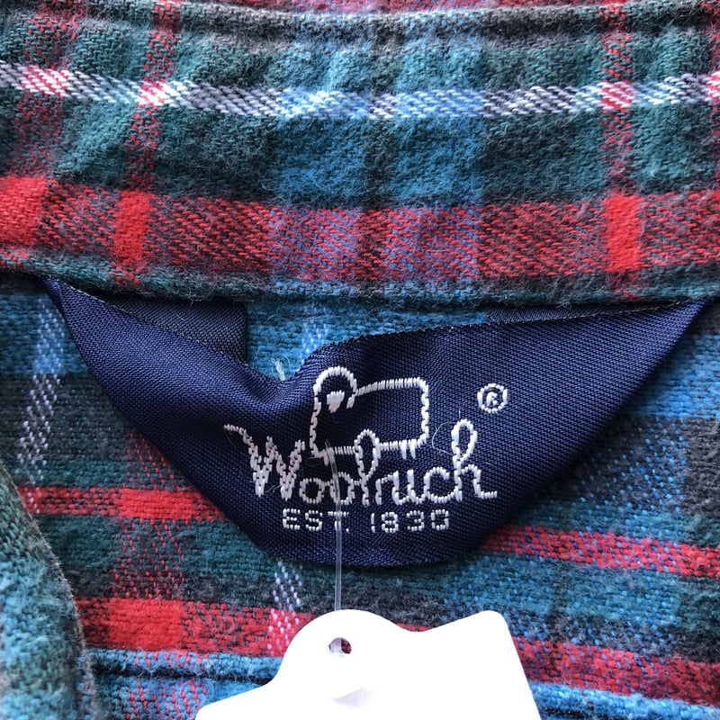 80's WOOLRICH ネルシャツ | CUSTOM FEVER
