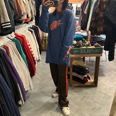 90〜00s USA製 NIKE ロンT