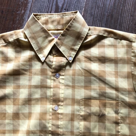 〜70's ビンテージ半袖シャツ　MADE IN JAPAN