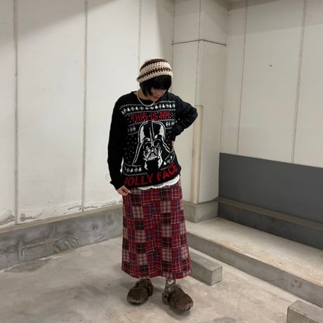 STAR WARS ダースベイダー　クリスマスニット