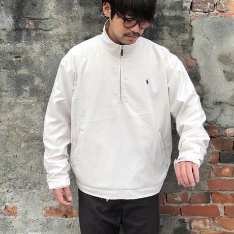 POLO GOLF ハーフジップ  L