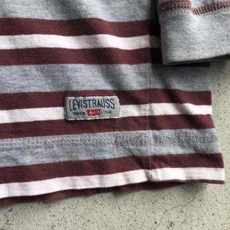 Levi's ボーダーロンT