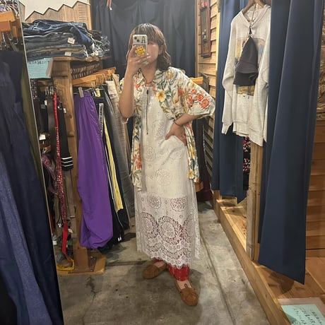 M.E.Sport 花柄シャツ