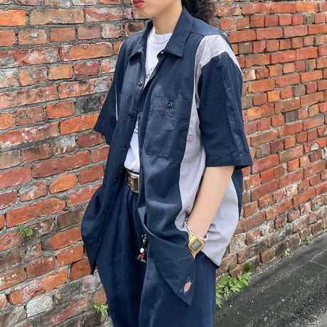 Dickies デザインワークシャツ