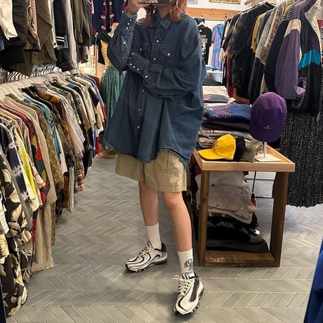 Wrangler ビッグシルエットウエスタンシャツ